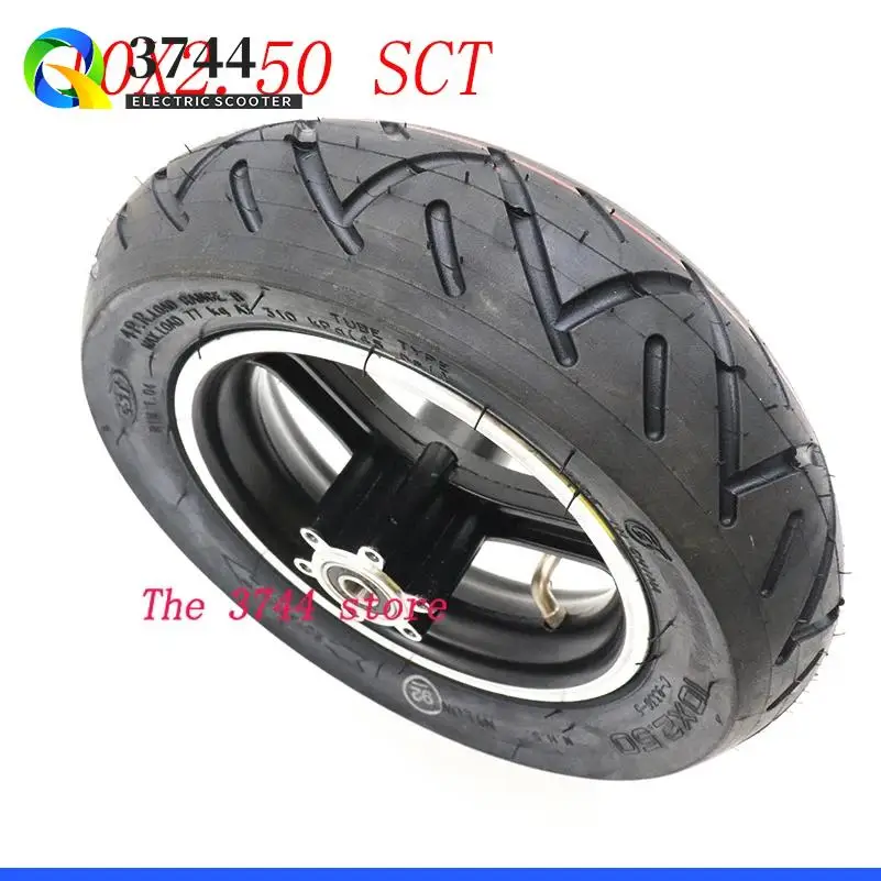 10 inch CST 10x2.50 wheel Tyre 10*2.50 Inner Tube Outer Tire with Alloy hub for Electric Scooter Explosion-proof Advanced