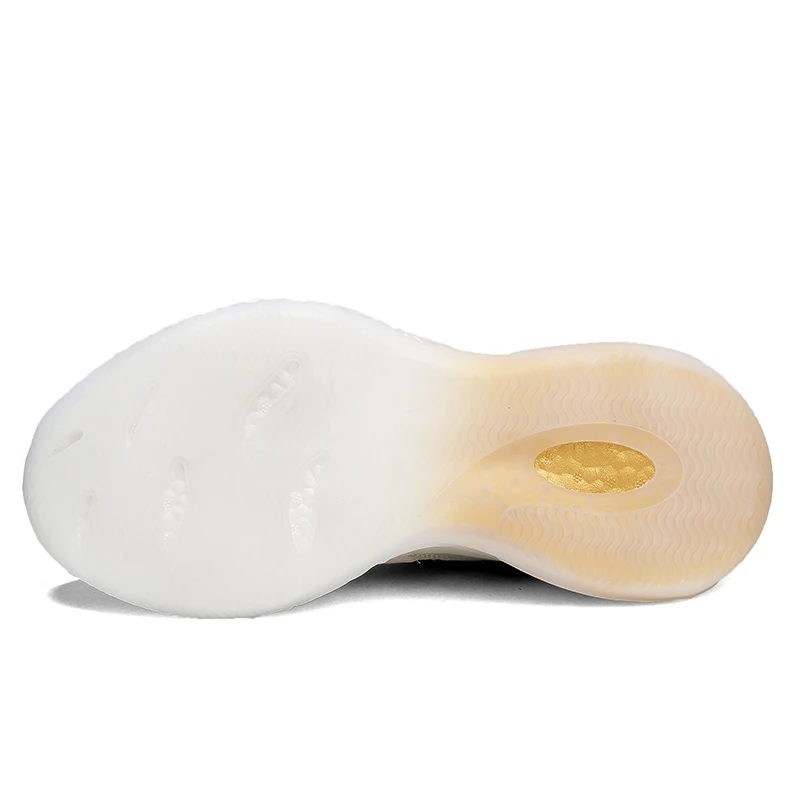 Men Casual TPU Mesh Spliced Sport Shoes Platform Popcorn Cushioning Breathable Running Jogging Trend Sneakers