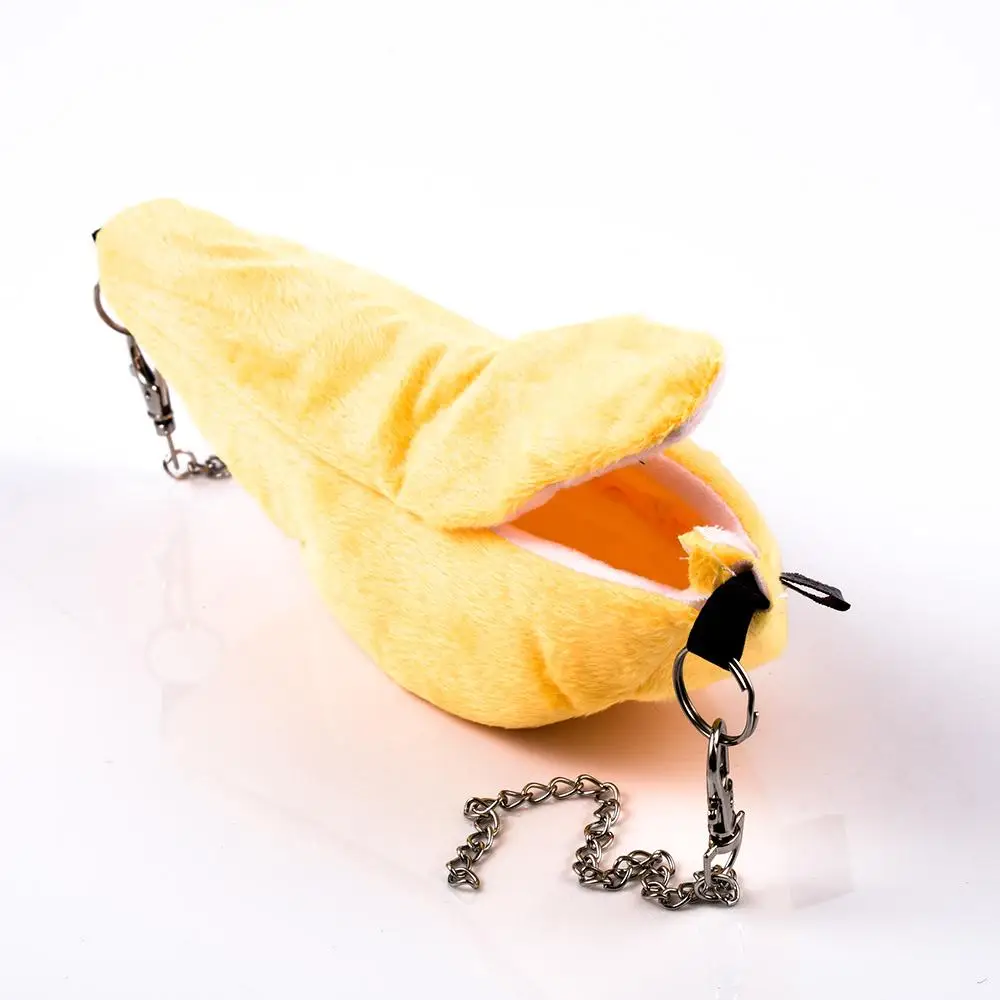 Small Animal Sleeping Bed For Guinea Pigs Hanging Design Banana Hamster Hammock Rat Cage Pet House Nest Hammock Bunk Bed view 2