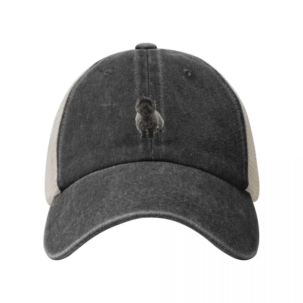 Black Cairn Terrier Dog Baseball Cap funny hat New In The Hat Baseball For Men Women's