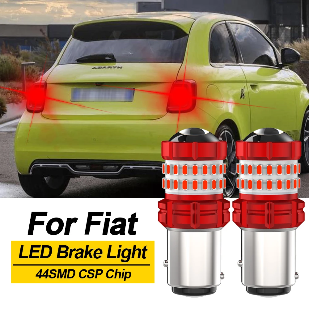 

BMTxms 2pcs P21/5W 1157 BAY15D LED Brake Light Canbus For Fiat 500L Bravo 2 Croma Ducato Grande Punto Idea Panda Punto Sedici