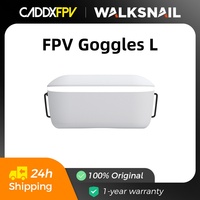 CADDXFPV Walksnail Avatar HD Goggles L 1920x1080 4.5 Inch 4km Distance Head Tracking for RC Cars FPV Goggles Drones GM Gimbal