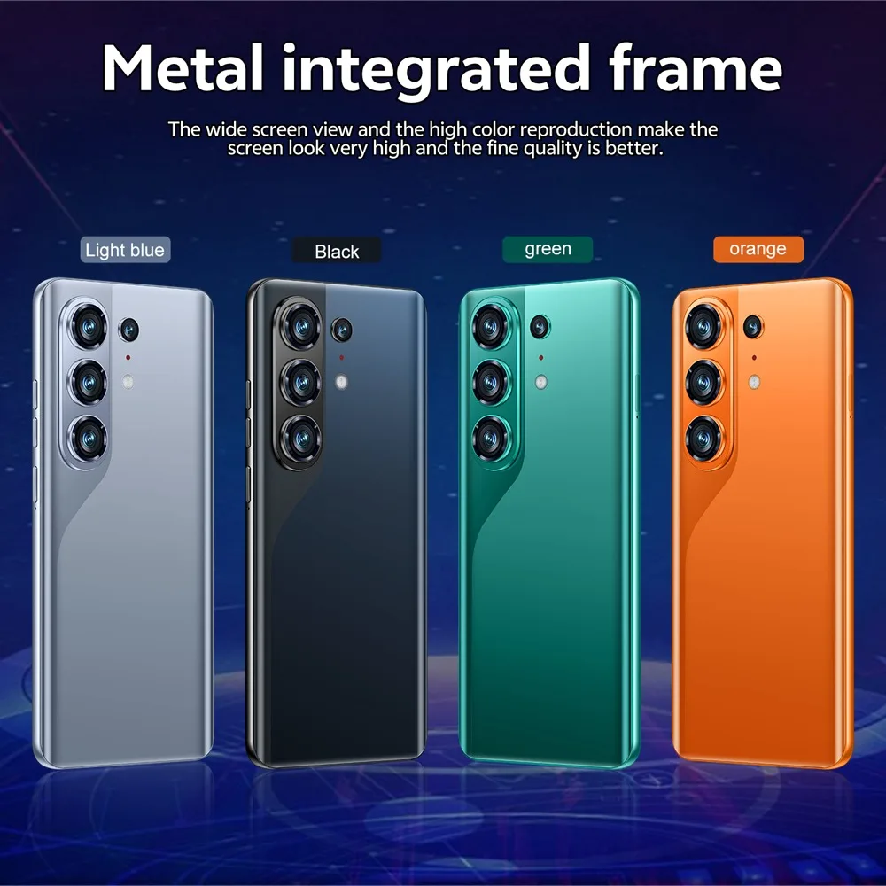 K-Touch Cheap C27 Ultra 8000mAh Cell Phone 7.3HD Mobile Phones 22G+2TB Smartphone 5G Dual SIM Android 15 16+48MP Camera Cellphones