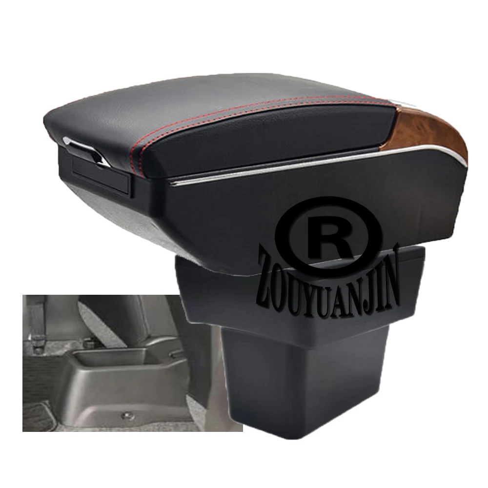 

For Nissan Note e-Power Armrest Box Interior Parts Car Center Console Arm Storage Elbow Rest with USB