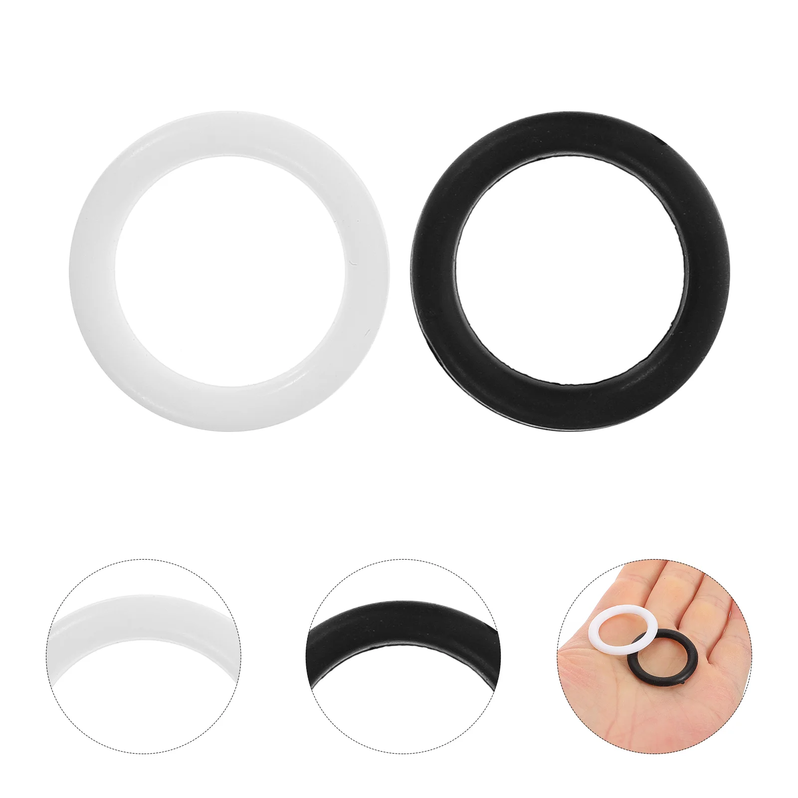 

20pcs Craft Making Loops Bag Making Loop Decors Plastic Loops For Crafts Handicraft Loops bag accessories