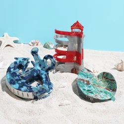 1 piece personalized navigation sea shell/lighthouse/anchor/ hair claw clip for mother day gift holiday accessories