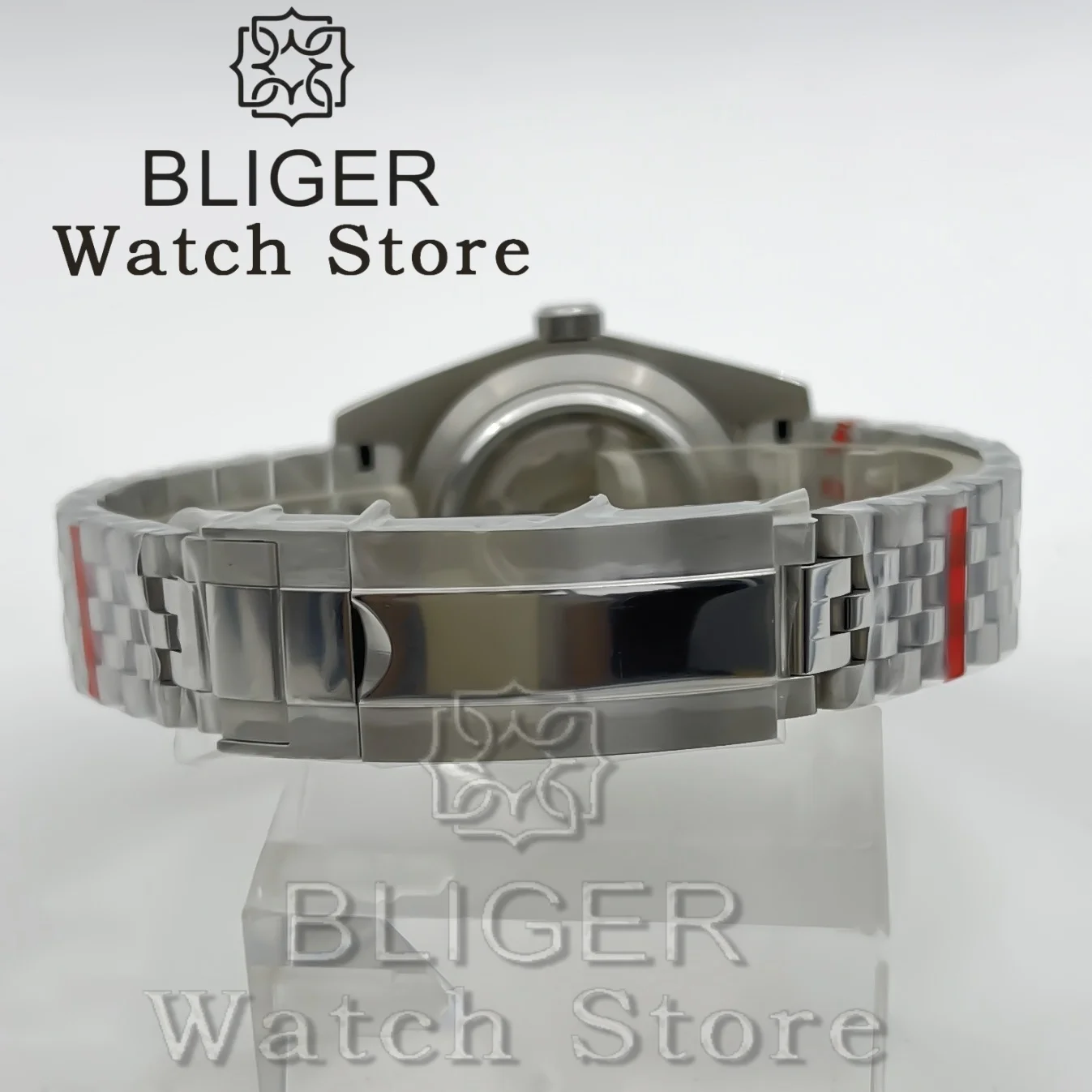 BLIGER 36mm 39mm NH35 ウォッチ Who cares im already late ウォッチ ロゴなし 全面夜光ダイヤル サファイアクリスタル NH35 自動巻きムーブメント