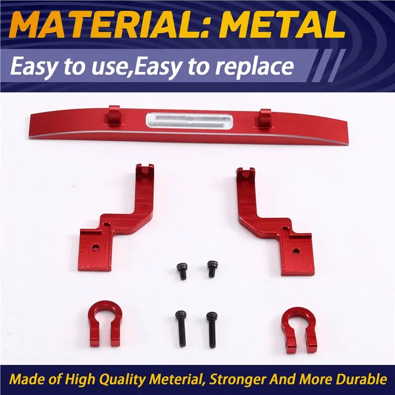 Kit de barra protectora delantera mejorada para WPL para modelos de coches RC a escala 1/16 C44, C34, FJ45-Accesorios para automóviles RC-[A68T]