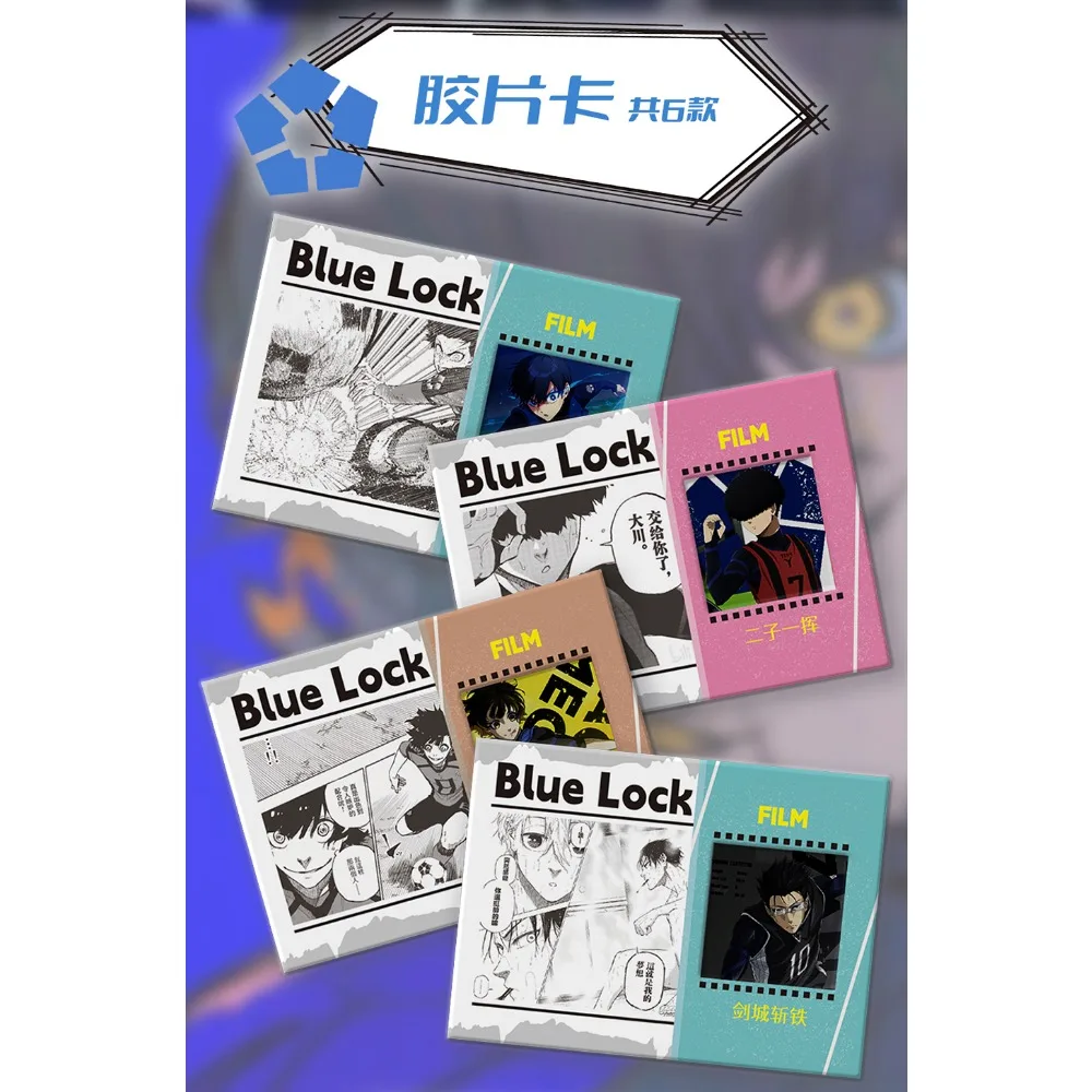 Wholesale BLUE LOCK Cards Collection for Children Japanese Football Rare High Quality Dysplasia SP Cards Hobbies Birthday Gifts