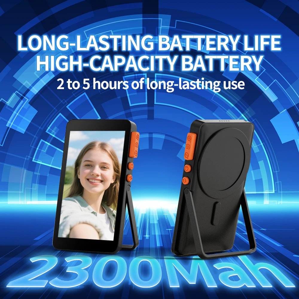 Magnetic Phone Selfie Screen for Smartphone Rear Camera Selfie Assistanc for Smartphone Selfie Vlog Stream outdoors Video