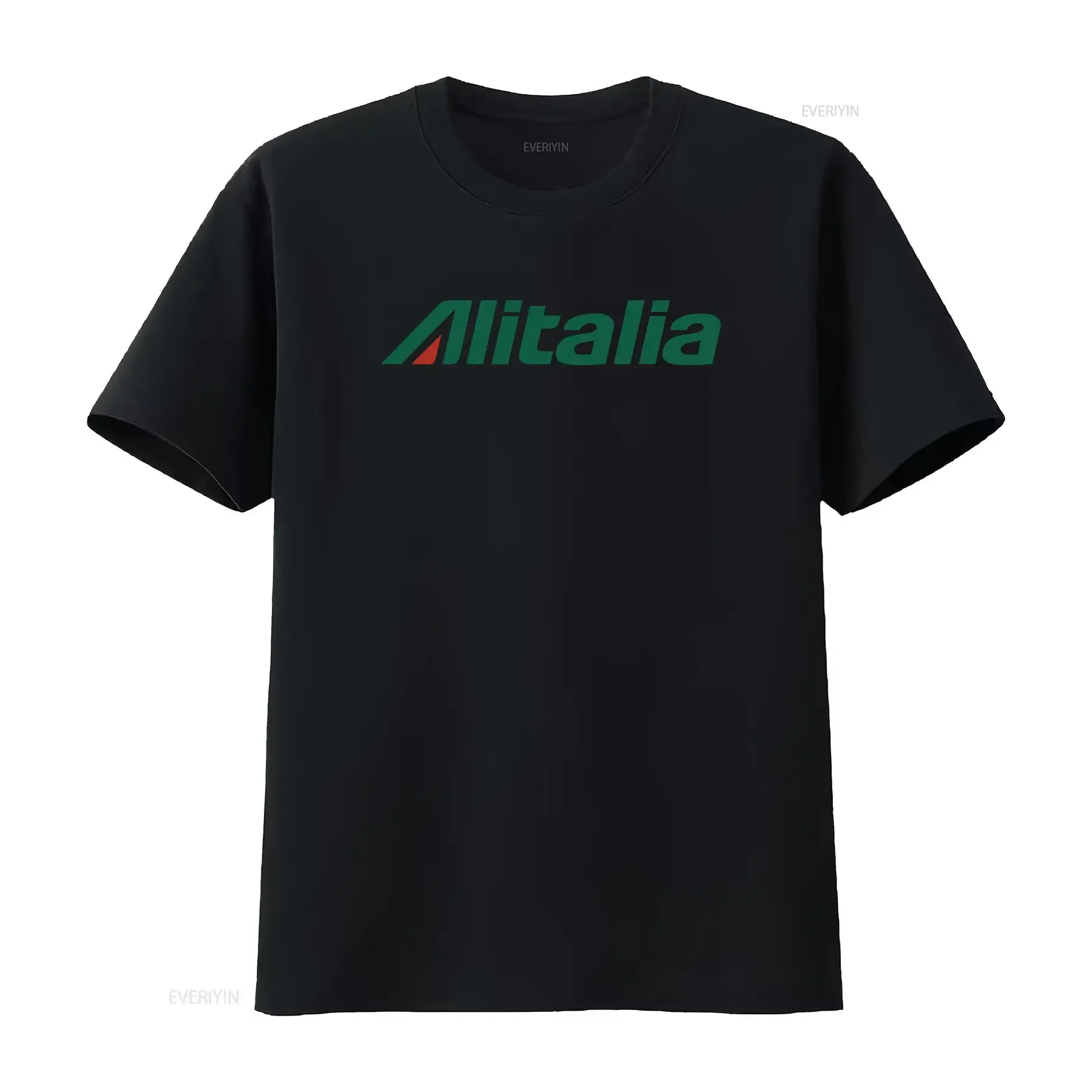Alitalia T Shirt Aviation Airline Enthusiast Aerospace Lover Historic for Pilot vintage Washed fashion Soft  vintage Washed