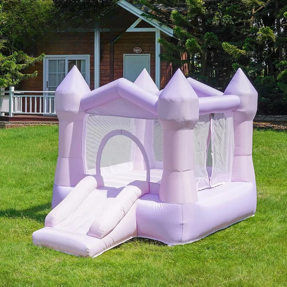 Custom Made Quality Purple Kids Jumping Castle Bouncy Castle Jump House Jumper Inflatable Bounce House for Parties