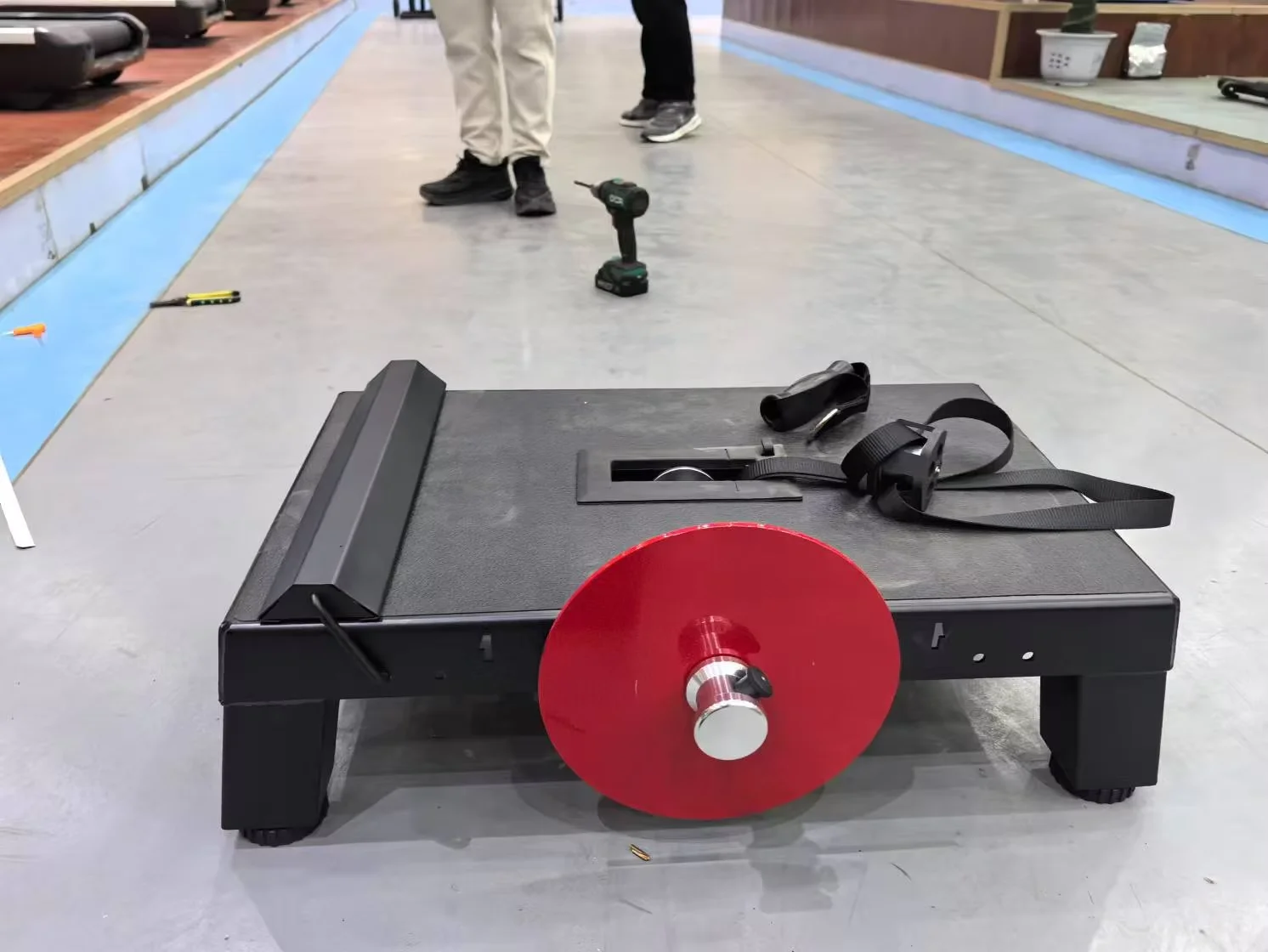 كامل الجسم تجريب الصالة الرياضية التجارية اللياقة البدنية متساوية القياس التدريب قابل للتعديل المقاومة دولاب الموازنة آلة تدريب الطرد المركزي #5