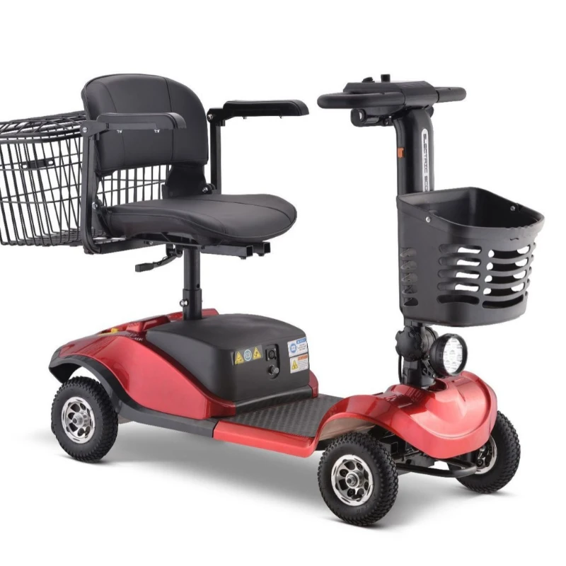 

The elderly scooter small four-wheeled electric car folding the elderly battery car portable disabled four-wheeled car