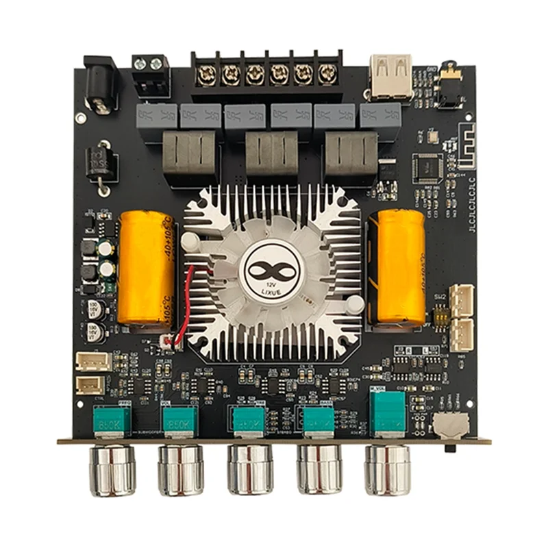 JABS-High Low Tone Subwoofer ZK-AS1 2G 2.1 Kanal TPA3255 Bluetooth Power Verstärker Board Modul 220WX2 + 350W Power Ausgang