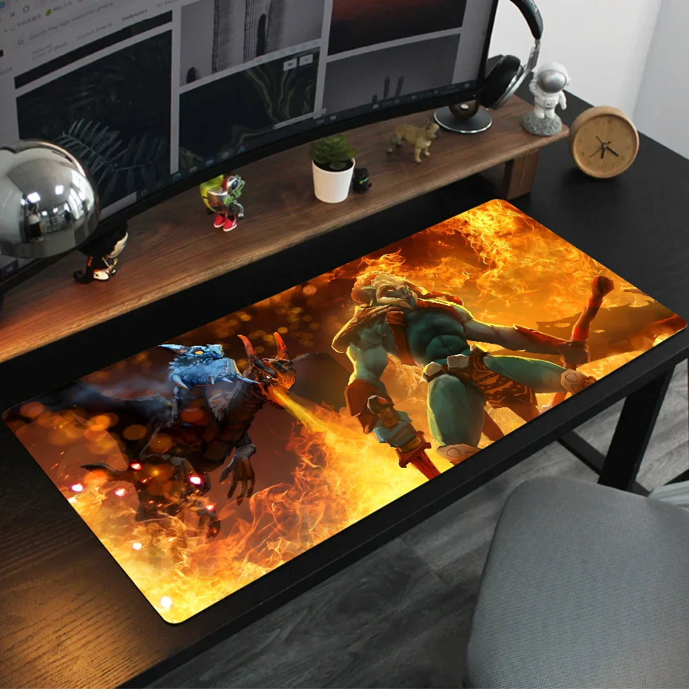 D-Dota 2 Game Mousepad Large Gaming Mouse Pad LockEdge Thickened Computer Keyboard Table Desk Mat