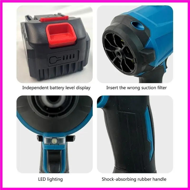 57BE AIR Blower Blower Blower Blower Blower 4 Speed ​​for Camping BBQ Workshop