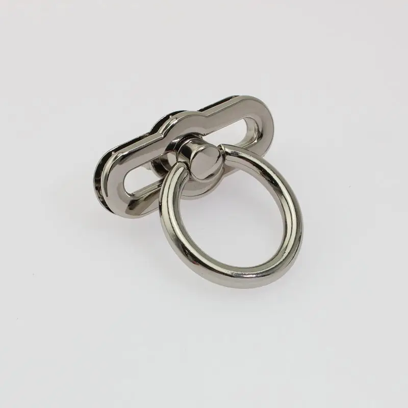 5-20 sets o ring flip locks for sewing crafts for DIY Handbag Bag Purse wallet Luggage Hardware Closure Bag Parts Accessories