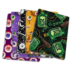 50*145cm Halloween Eye Printed Polyester Cotton Fabric for Tissue Sewing Quilting Fabrics Needlework Material DIY Handmade