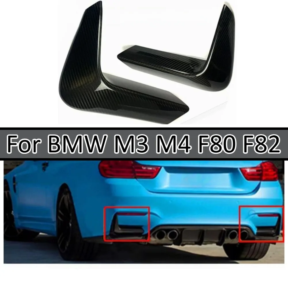 

Rear Bumper Corner Trim For BMW M3 M4 F80 F82 ABS Protector Cover Rear Bumper Guard Car Styling Sport Body Exterior Accessories