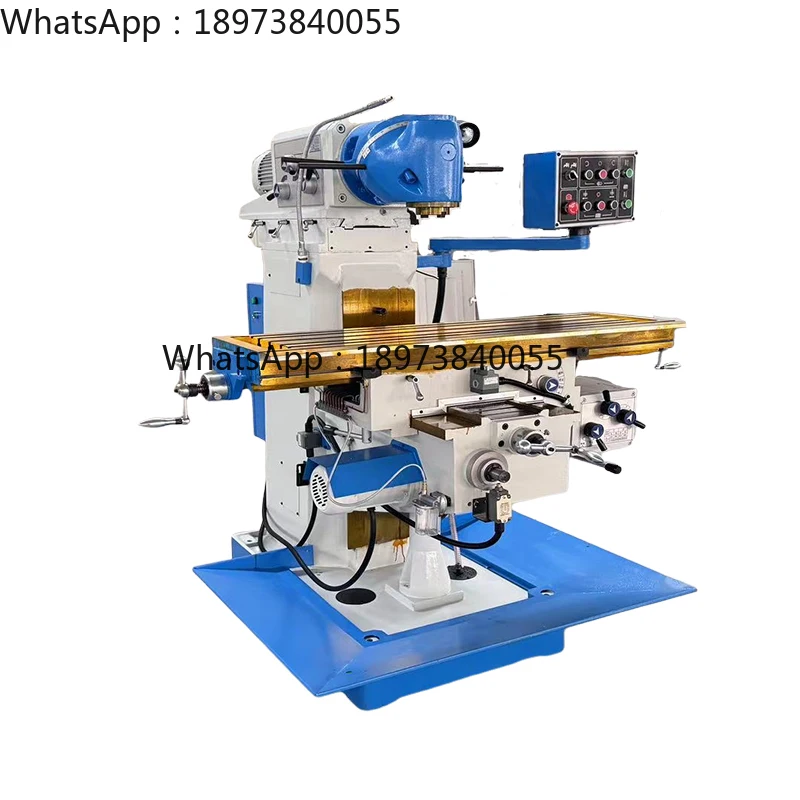 آلة طحن الرأس الدوارة الرأسية والأفقية آلة الحفر والطحن متعددة الوظائف آلة قطع المعادن #1