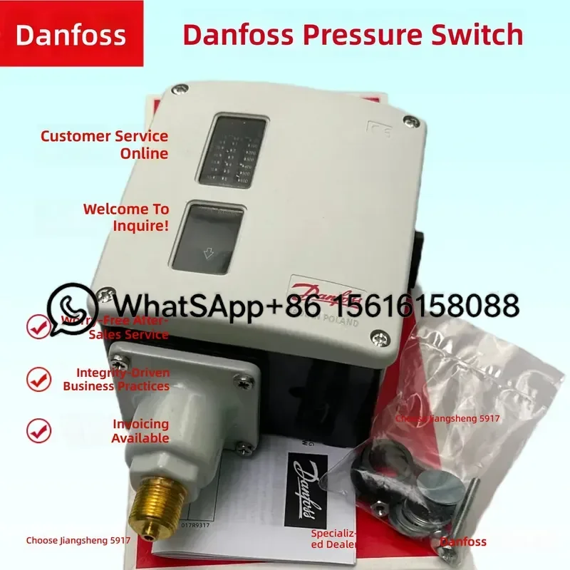 Danfoss RT5 Pressure Switch 017-140866 017-509466 017-525066 017-525166 Industrial Air Compressor Control Relay Valve Sensor
