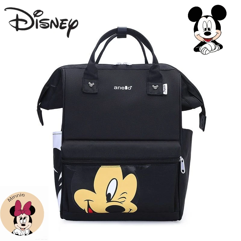 

Disney Mickey Cartoon Cute School Bag Creative Boys and Girls Backpack for Laptop and Files Storage Travel Bag Backpack Gift