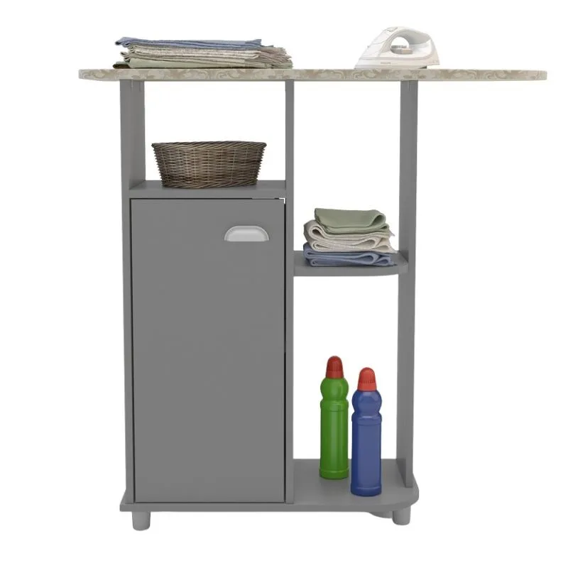 Ironing auxiliary furniture gray Color 91x91 Cm