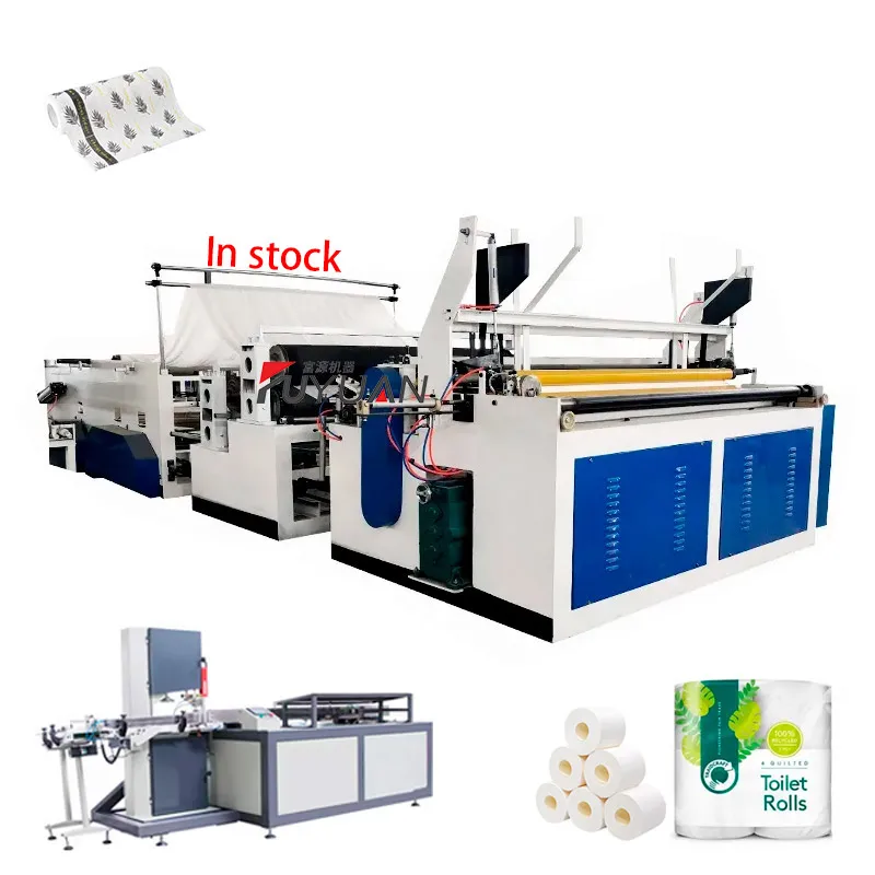 Semi Automatic Small Toilet Paper Roll Making Machine for Toilet Tissue Paper Making Machine Cheap Price