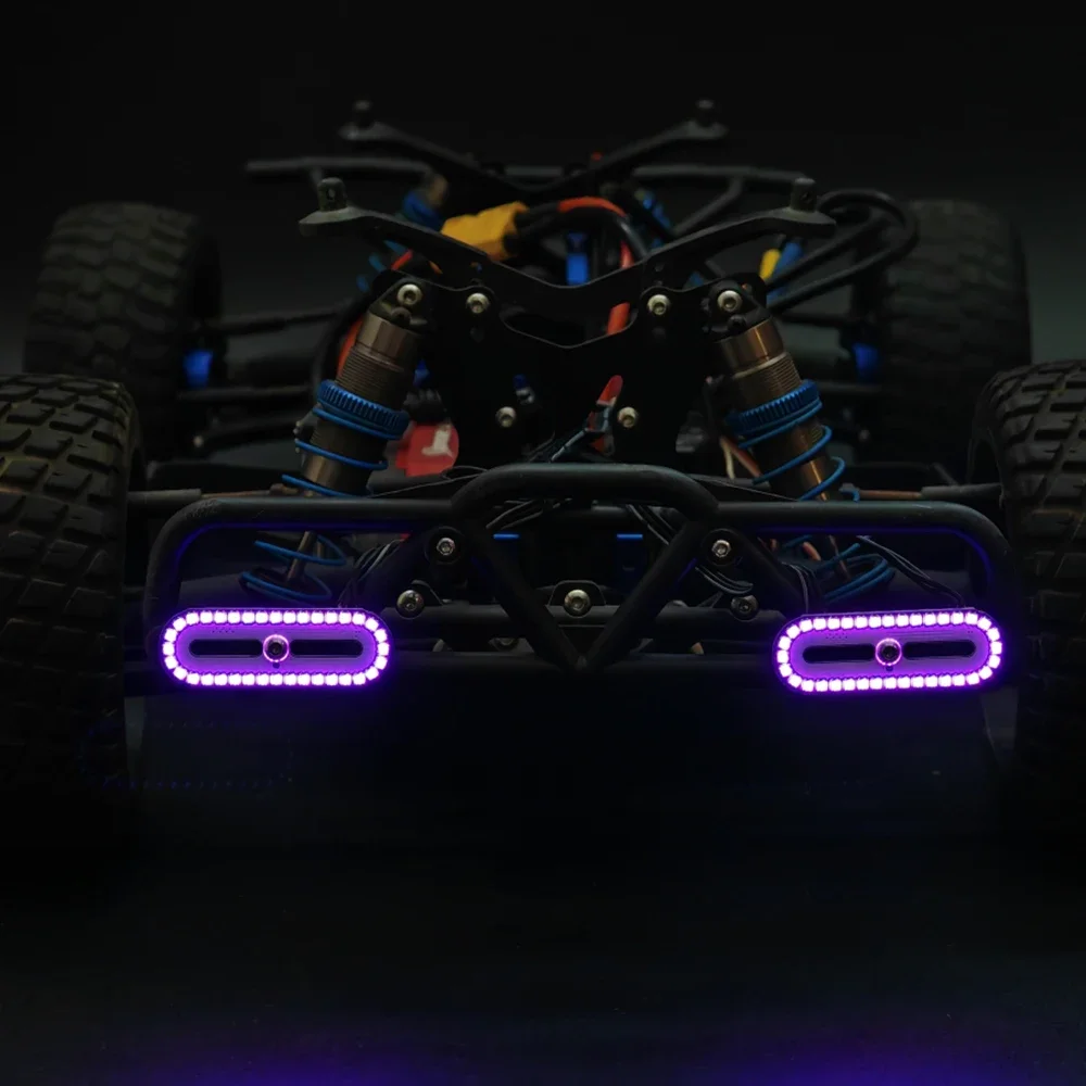 Wielofunkcyjna lampa tylna LED ze światłem stop do samochodów RC 1/10 typu Crawler Traxxas TRX4 Defender Bronco AXIAL SCX10 RC4WD D90 — zdjęcie 6