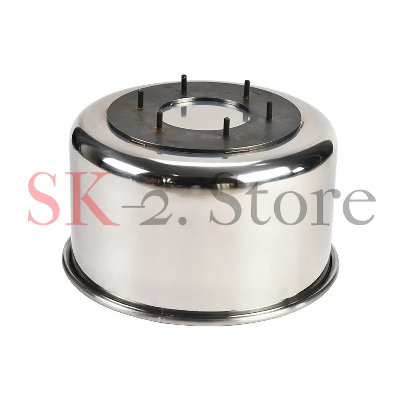 Stainless steel dough bucket household and commercial baking kitchen bucket mixing cream egg beater and dough machine matching