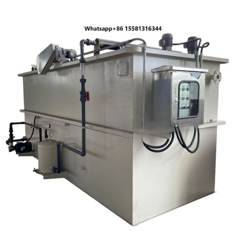 5m3/h DAF Unit Treatment Oil Sludge Separator Compact Water Treatment Machinery