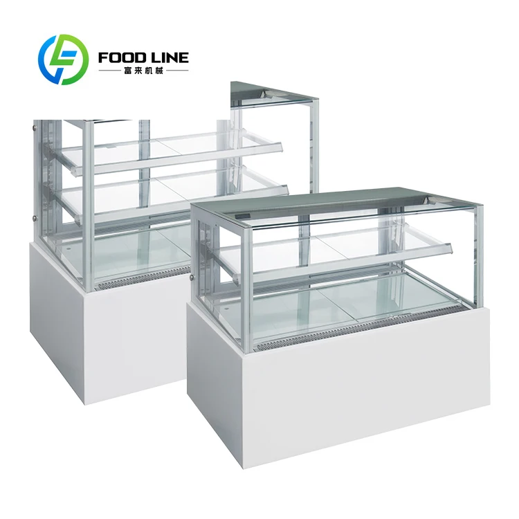 

Cake Refrigerator Air Cooling Fridge Refrigerator Rectangular Showcase 90L 305L Cake Display Refrigerator