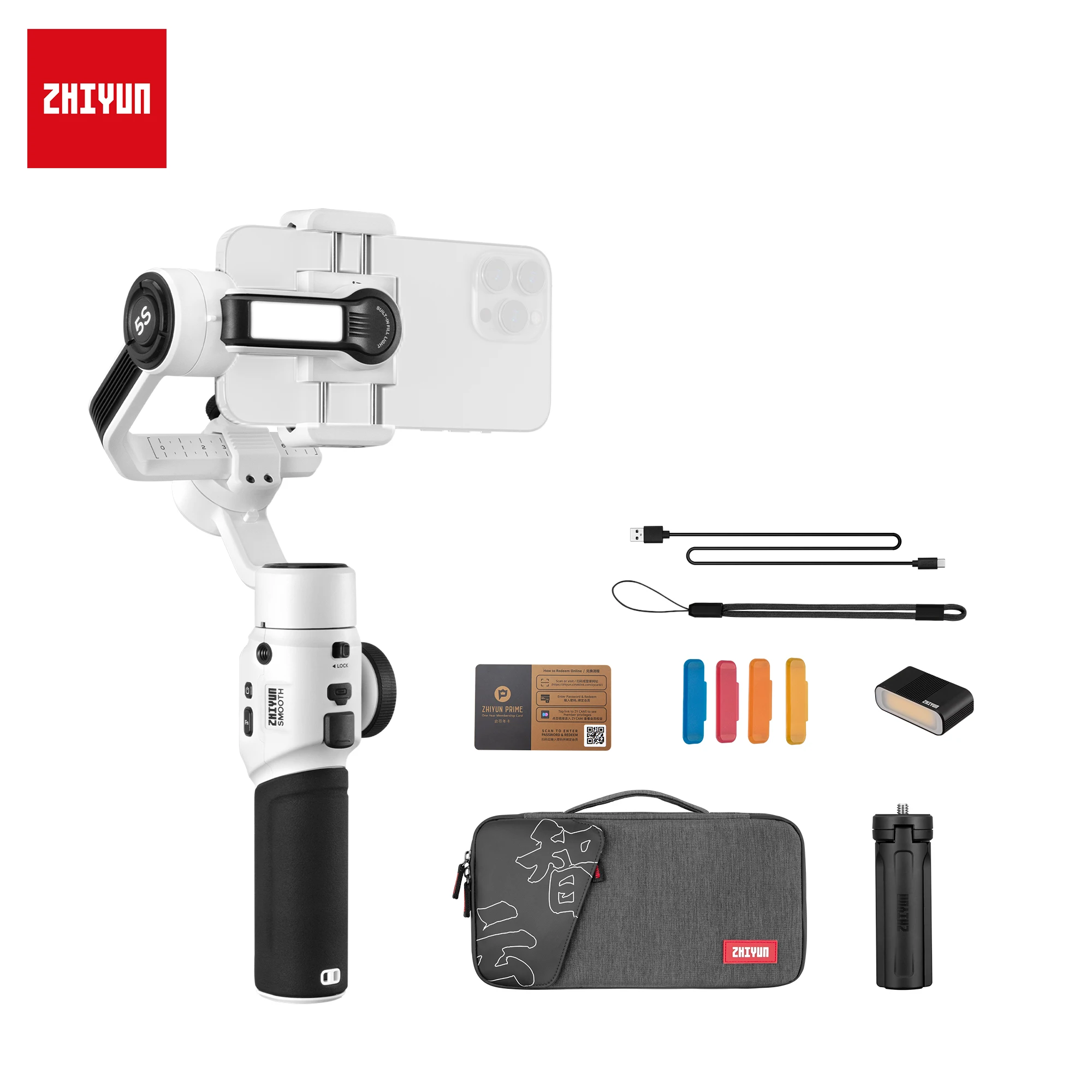 Zhiyun Smooth 5S Combo 3-Axis - đánh giá và giá Handheld Stabilizer Gimbal