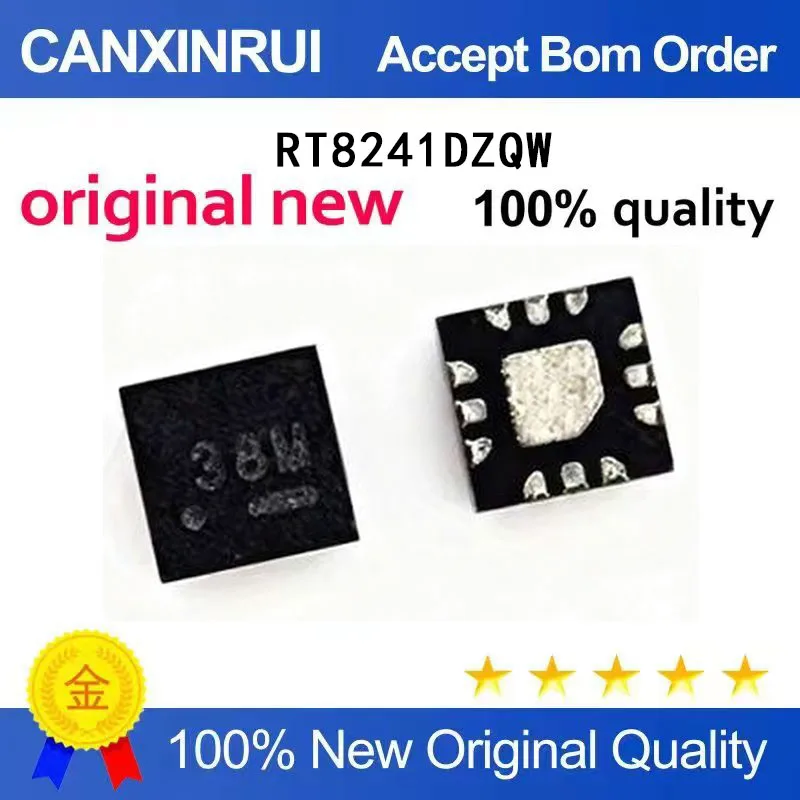 (5-100 Pieces) original RT8241DZQW RT8241D silk screen: 38Q, starting with 38, QFN-12 chip