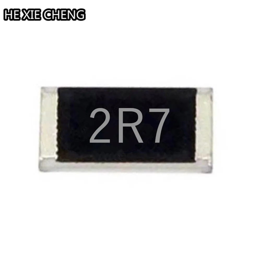 50pcs 2512 SMD Resistor 2.7 ohm 2.7R 2R7 5% 1W