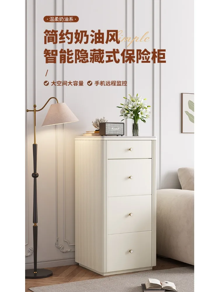 bedside table, safe, integrated cabinet, household safe, large-capacity anti-theft hidden fingerprint password box