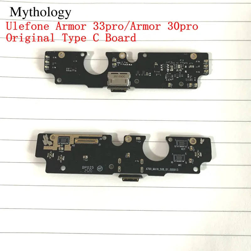 Type C Board For Ulefone Armor 30 Pro Armor 33 Pro Original USB Board Charger Circuits Dock Connector Mobile Phone Repair Parts