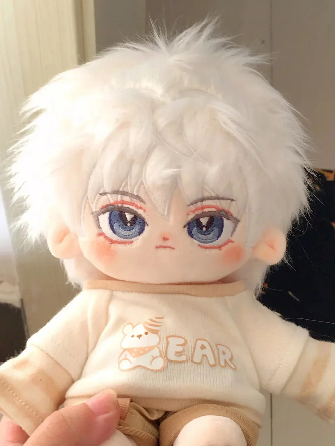 Stuffed 20cm Cotton Doll Hunter X Hunter Little Killua Dress Up Cotton Toys Anime Surrounding Senior Birthday Gift Send Friends