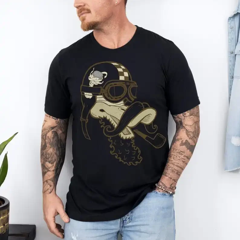 

Camiseta de motociclista,moto, moto, camiseta de motociclista vintage para hombre,moto ret