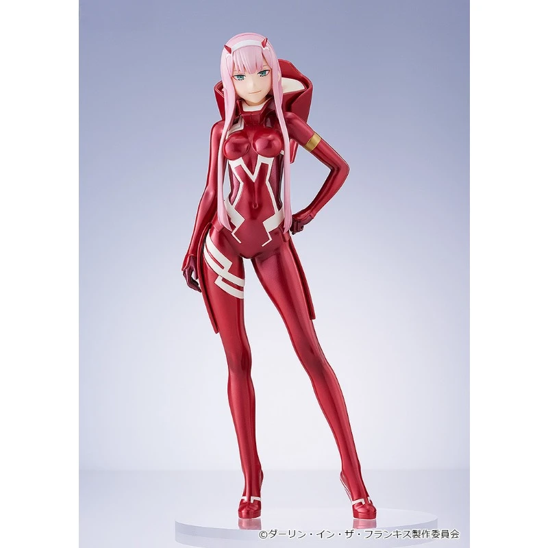 Gsc pop up desfile original querido no franxx anime figura 02 terno de condução figura de ação brinquedos para crianças presentes aniversário