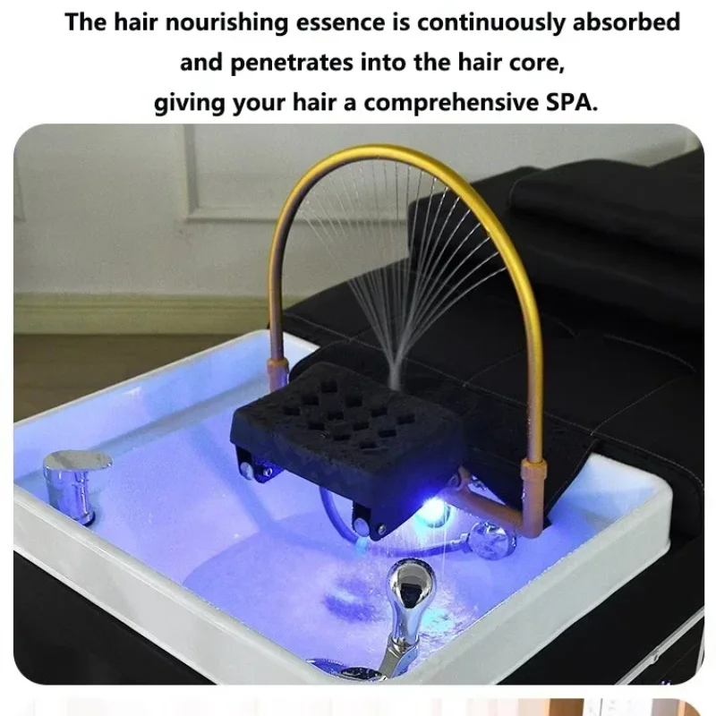 Professionals Shampoo Chair Japanese Head Spa Waterfall Hairdressing Chair Massage Spa Japonais Cheveux Salon Furniture