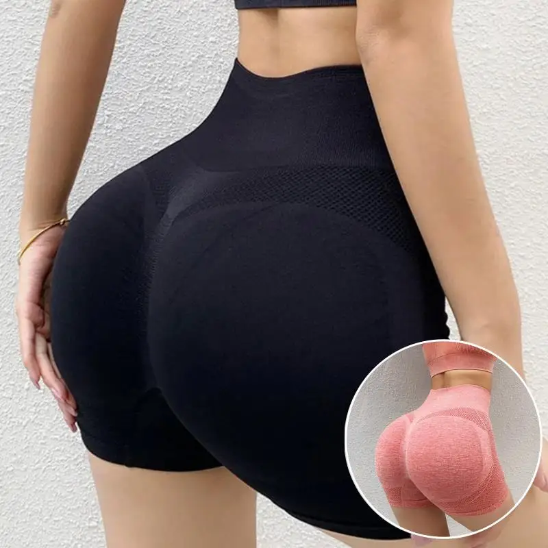 

Женские шорты для фитнеса, спортивные шорты для женщин, для велоспорта, бега, фитнеса, с высокой талией, с эффектом пуш-ап, шорты для спортзала, леггинсы, женская одежда для йоги