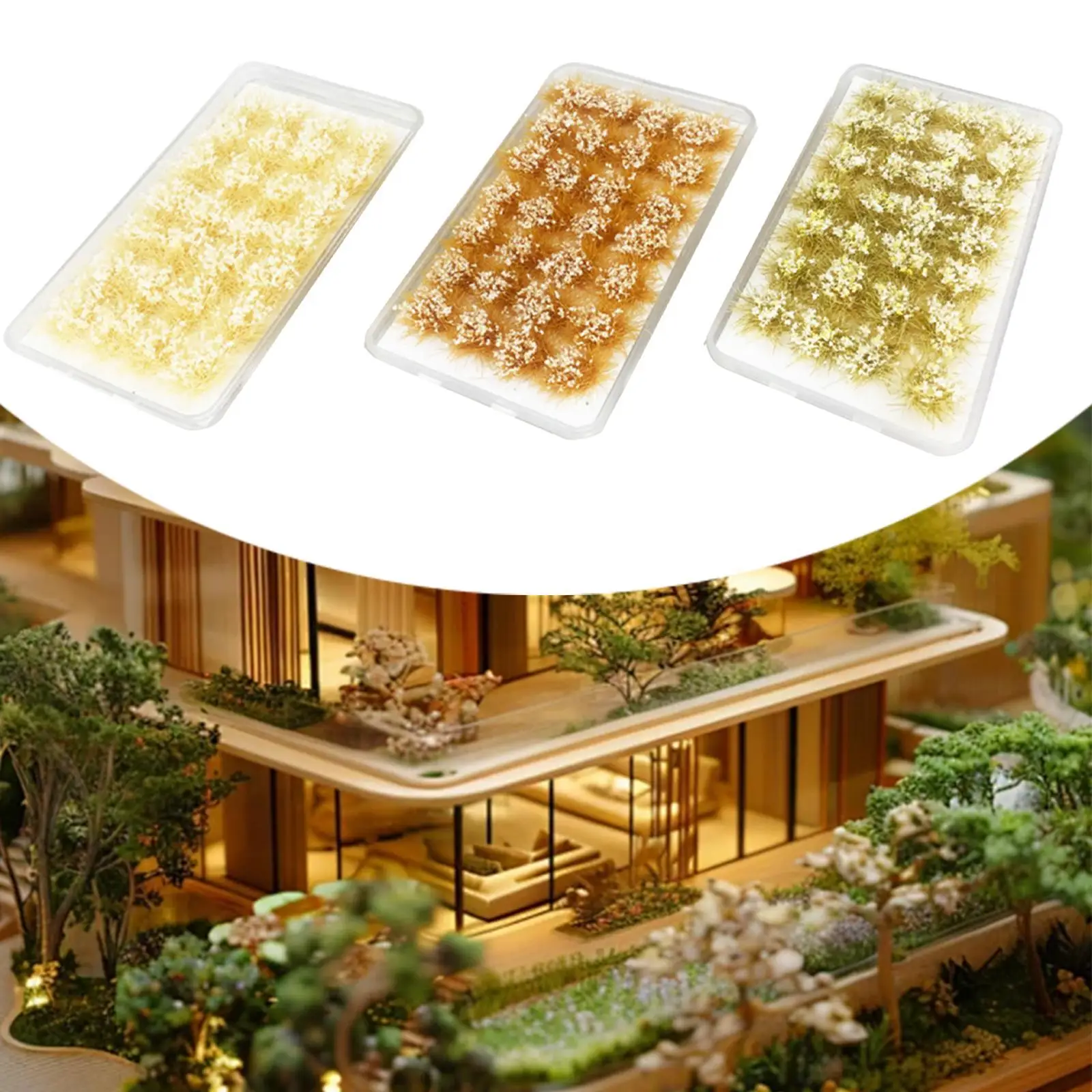 

Grass Tufts Model DIY Grass Tuft for 1:35 1:48 1:72 1:87 Fairy Garden DIY Scenery Landscape Diorama Layout Railroad Scenery