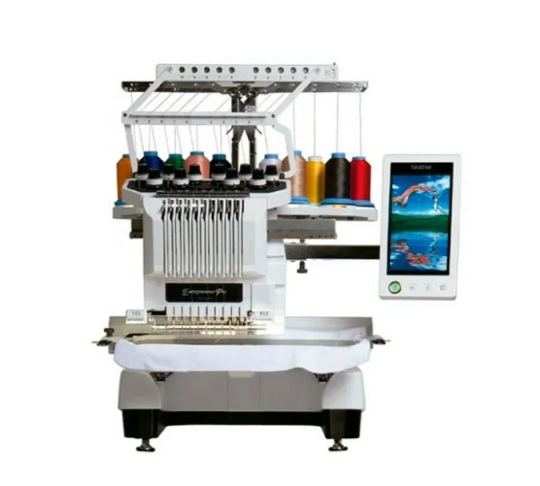 SUMMER SALES DISCOUNT ON Buy With Confidence New Original Activities Brother PR1000e Entrepreneur 10 Needle Embroidery Machine