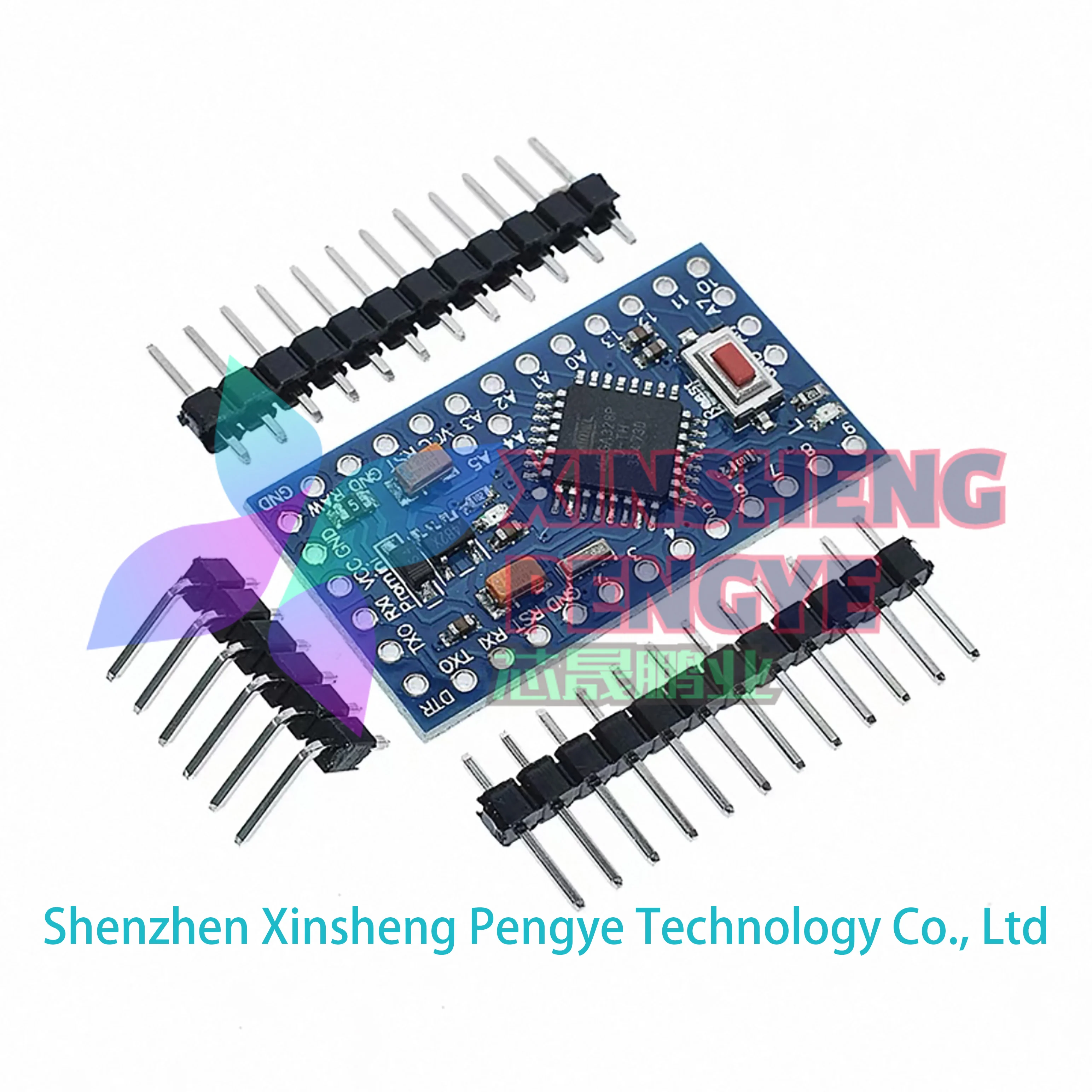 

10 шт./лот Pro Mini ATMEGA328P макетная плата 5 В/16 МГц 3,3 В/8 МГц MEGA328PB улучшенная версия микроконтроллера макетная плата