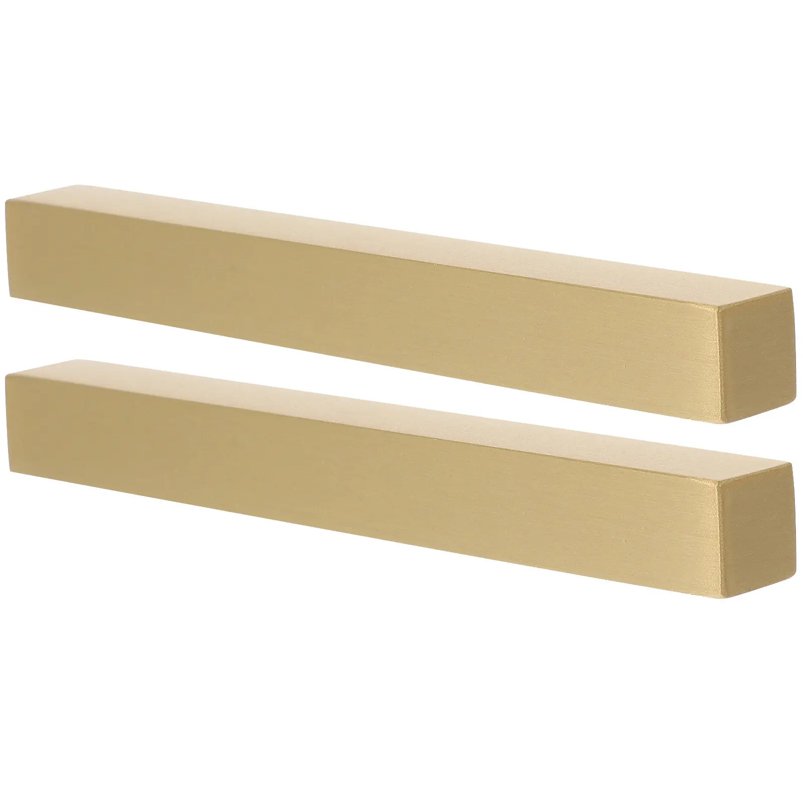 

Набор из 2 премиальных медных пресс-папье с гладкой поверхностью для каллиграфии, рисования, письма, фиксации бумаги, канцелярских принадлежностей для офиса