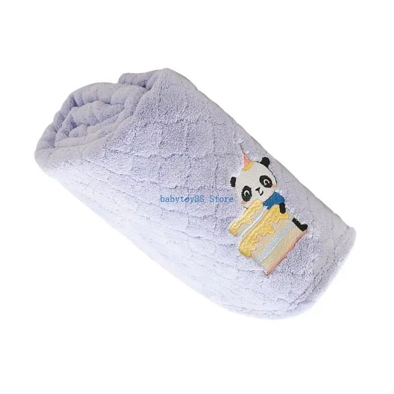 Toalla baño recién nacido y4ud toalla gentil y cómoda vellón coral para niñas chicas