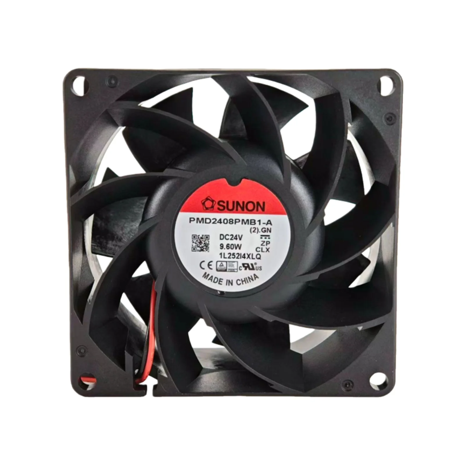

New For SUNON PMD2408PMB1-A 80x80x38mm 24V 0.40A High Airflow Industrial Inverter Cooling Fan 84CFM DC Ball Bearing Fan