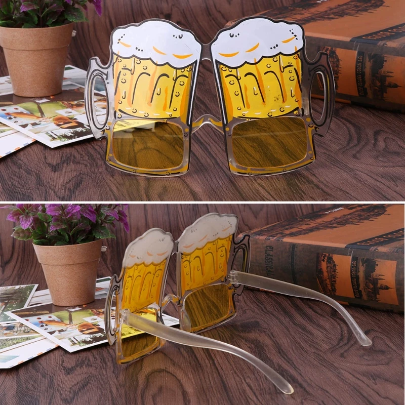 Novelty Beer Sunglasses Glasses Fancy Dress Party Christmas Decor Gift